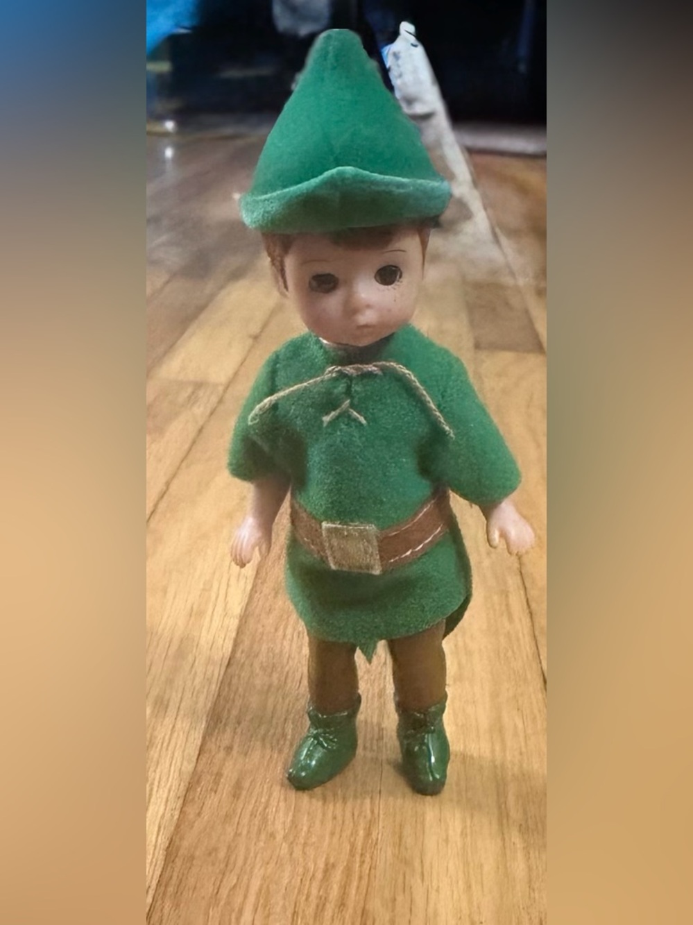 2001 McDonald’s Madame Alexander Peter Pan Doll Happy Meal Toy Vintage Y2K